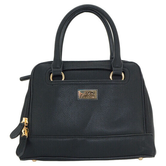 Cameleon Bags Belladonna Concealed Carry Purse in black with gold accents